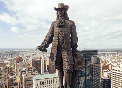 William Penn, Philadelphia City Hall