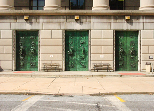 Carl Milles ‘Agriculture’ Doors